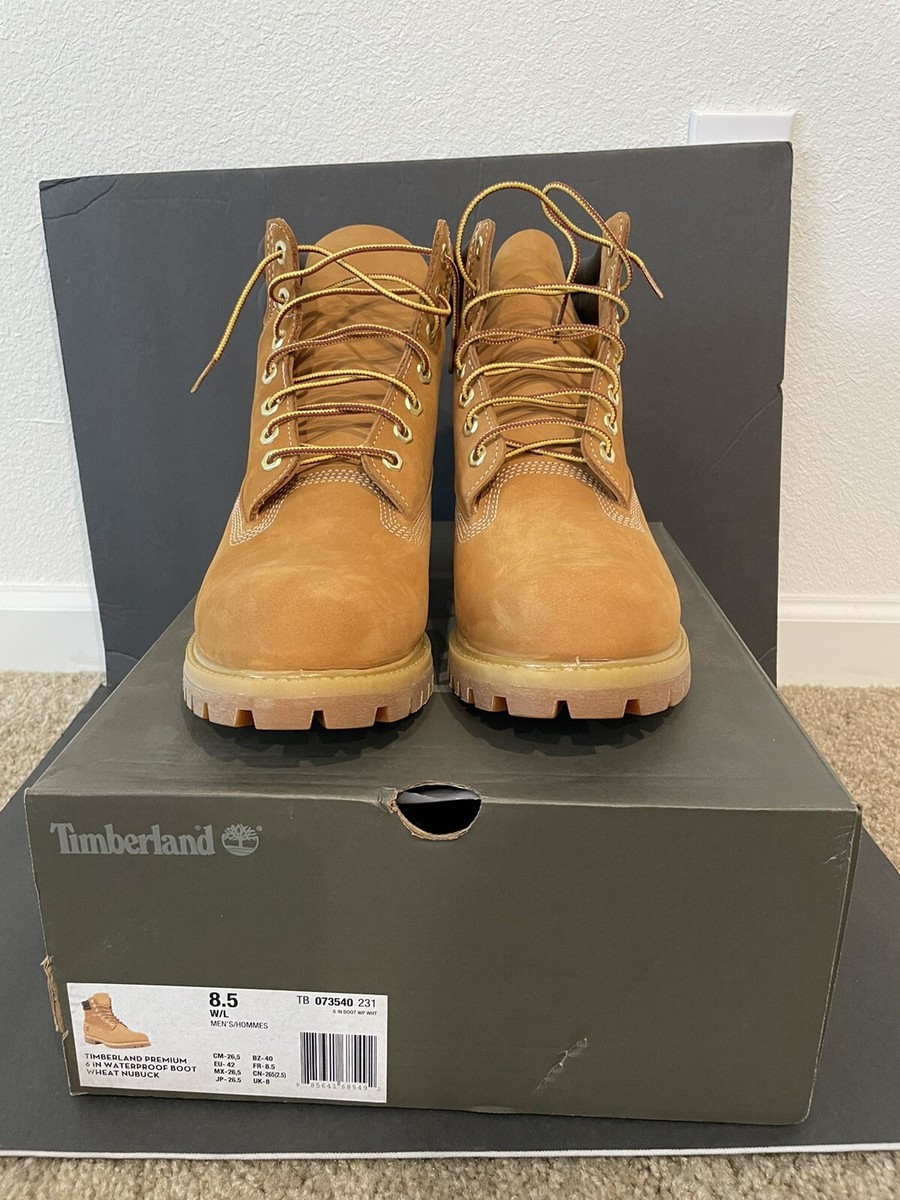 TIMBERLAND PREMIUM G IN WATERDROOEROOT WHEAT NUBUCK, Sizes