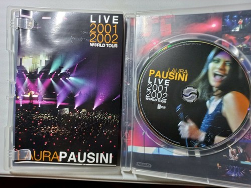 LAURA PAUSINI DVD ITALIAN 2001 2002 WORLD TOUR VERY GOOD CONDITION - Picture 2 of 3