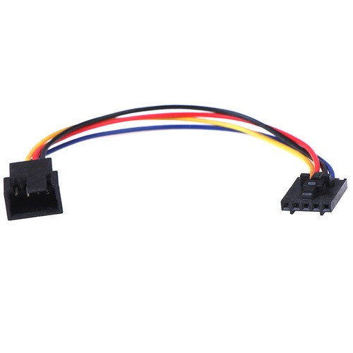 1pc 5Pin to 4Pin Fan Connector Adapter Converter Extension Cable Wire Lapt SR - Picture 3 of 11