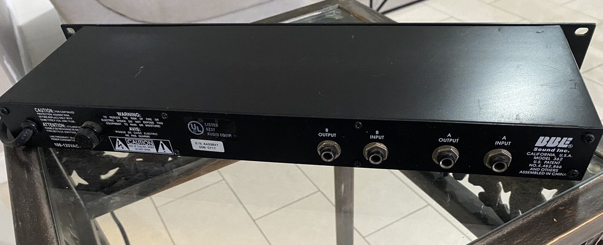 BBE 362 Sonic Maximizer Rack Mountable Sound Processor | eBay