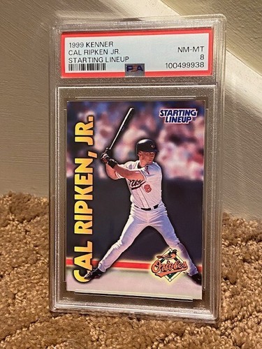 1999 Kenner Cal Ripken Jr. PSA 8 Card NEW Case LOW POP - Picture 1 of 1