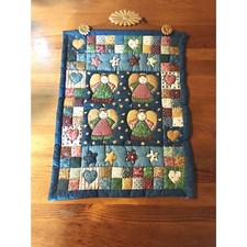 Vintage Lories Little Quilts - Wall Decor Featuring Angels, Star and Hearts