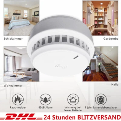 NOTIFIER Rauchmelder Feuermelder Rauchwarner Rauchwarnmelder mit Batterien Langlebig DHL