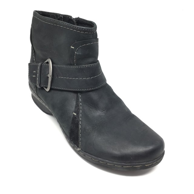 clarks brown leather sandals