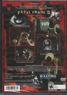 Fatal Frame II: Crimson Butterfly - PlayStation 2 | eBay Fatal Frame II: Crimson Butterfly - PlayStation 2 | eBay