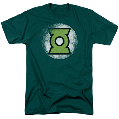 Green Lantern ''Destroyed Green Lantern Logo'' T-Shirt - Adult, Child