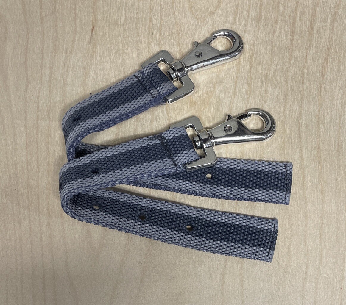 Horse Blanket Replacement Front Closure Quick Clip Straps PAIR 1" x
