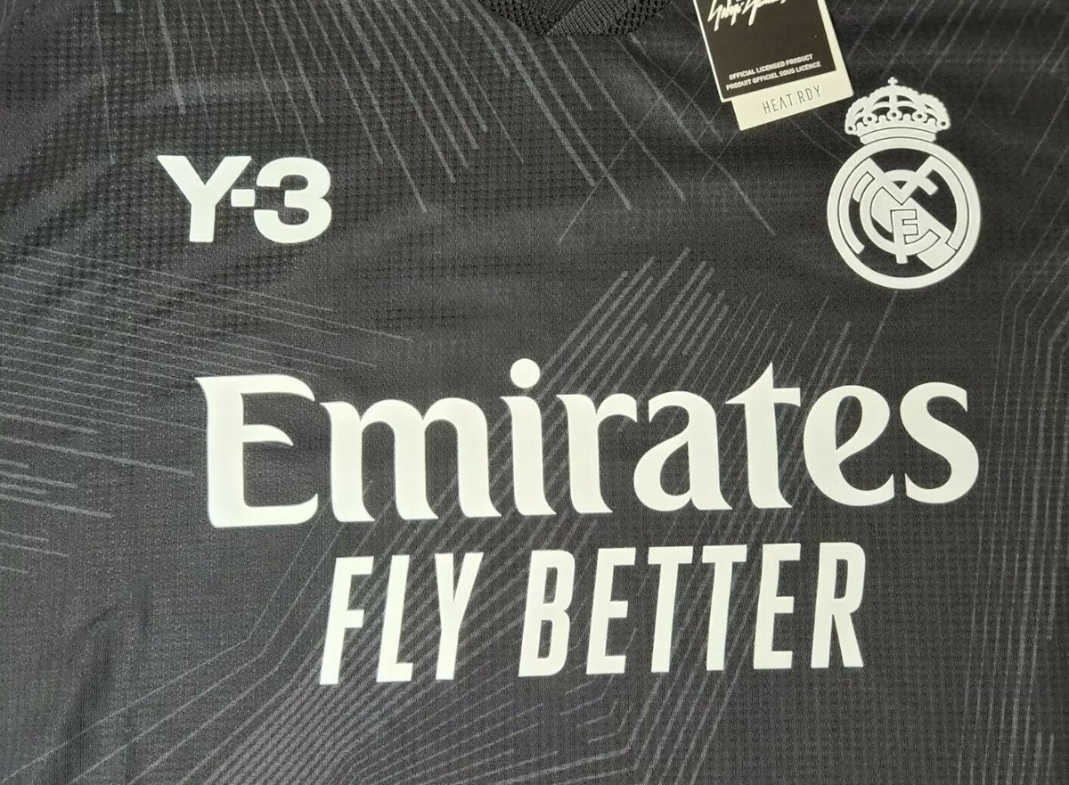 Y-3 Real Madrid 120th Anniversary Authentic Jersey S-3XL 2021-2022