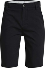 Under Armour Boys' Showdown Shorts Lightweight Woven Black /Halo Gray