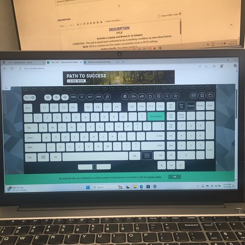 Lenovo ThinkPad E15 15.6'' Laptop i5-10210U 8GB RAM 256GB SSD Win 11 Pro H3065 - Picture 6 of 20