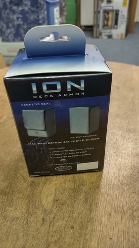 Max Protection Ion Deck Armor Box Black NEW NIP CCG MTG Magic Pokemon - Picture 4 of 4