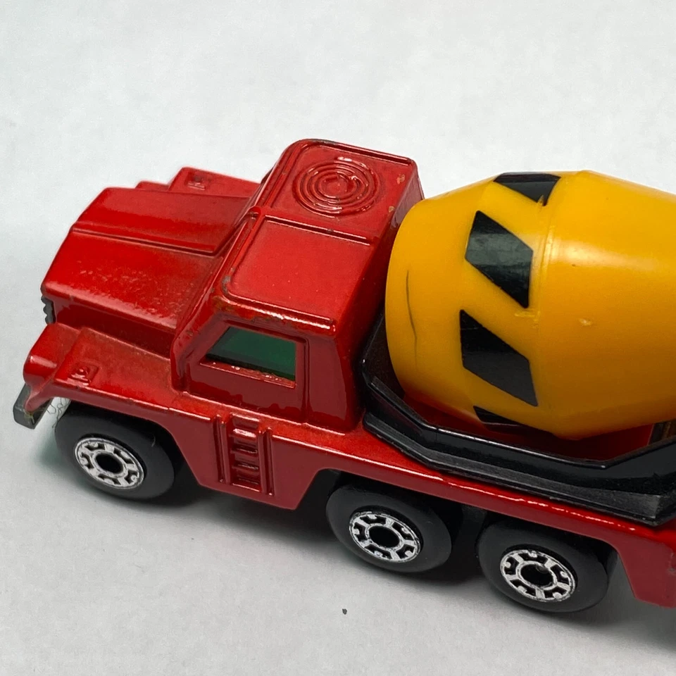 Matchbox Cement Truck Superfast Red 19 Toy Car With Box 1976 Lesney With Box - Image 3 of 4