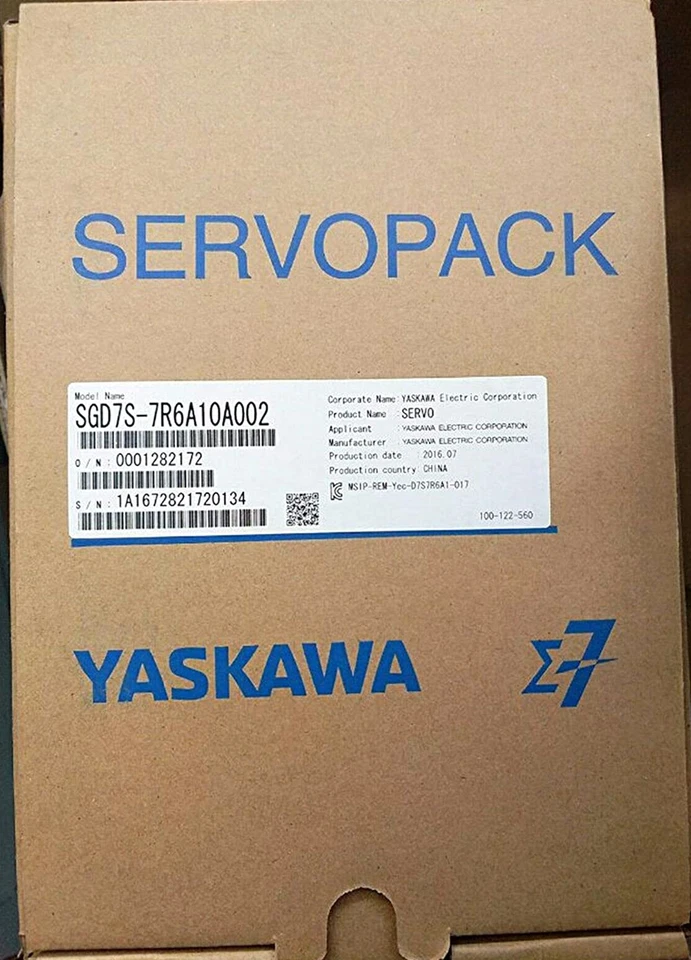 Servoconductor 1 pieza Yaskawa SGD7S-7R6A10A002 SGD7S7R6A10A002 nuevo envío rápido Foto 3 de 3