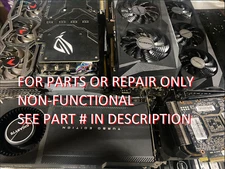 Bad PowerColor RX 6800 16GB AXRX 16GBD6-3DHR-OC Video Graphics Card As-Is