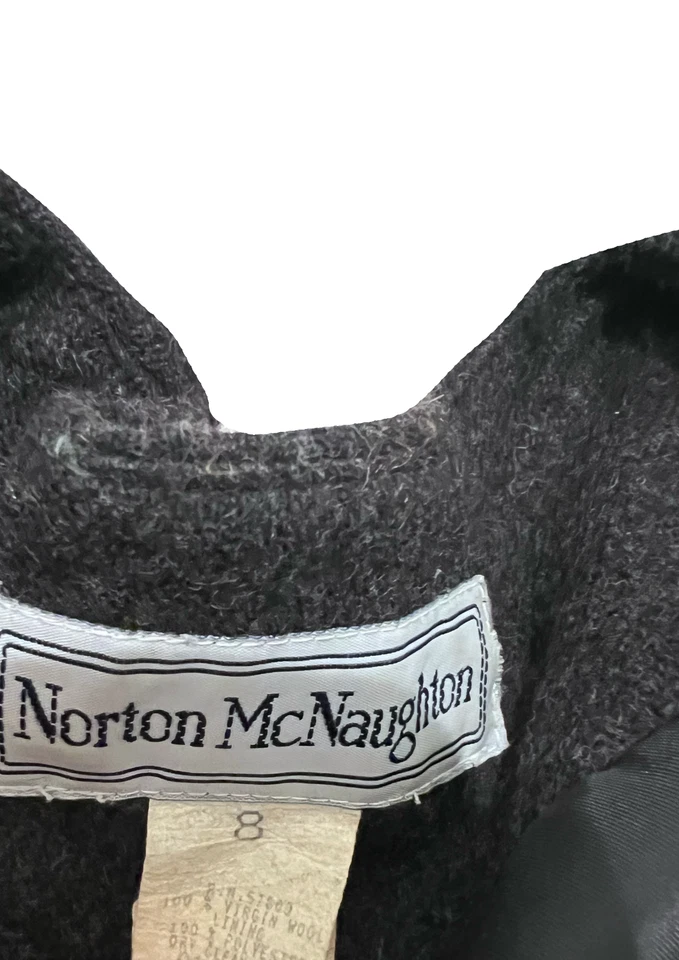 Norton Mcnaughton Wool Jacket Size 8 - Image 4 of 4
