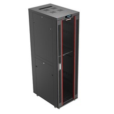 Sysracks 32U 32" Deep IT Free Standing Server Rack Cabinet Enclosure BONUS Free