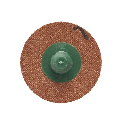 3M Roloc Disc 361F, 50 YF-weight, TR, 3 in, Die R300V, 50/Carton