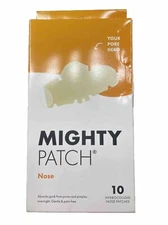 Mighty Patch Nose from Hero Cosmetics Hydrocolloid Patches 10 count exp 05/2025