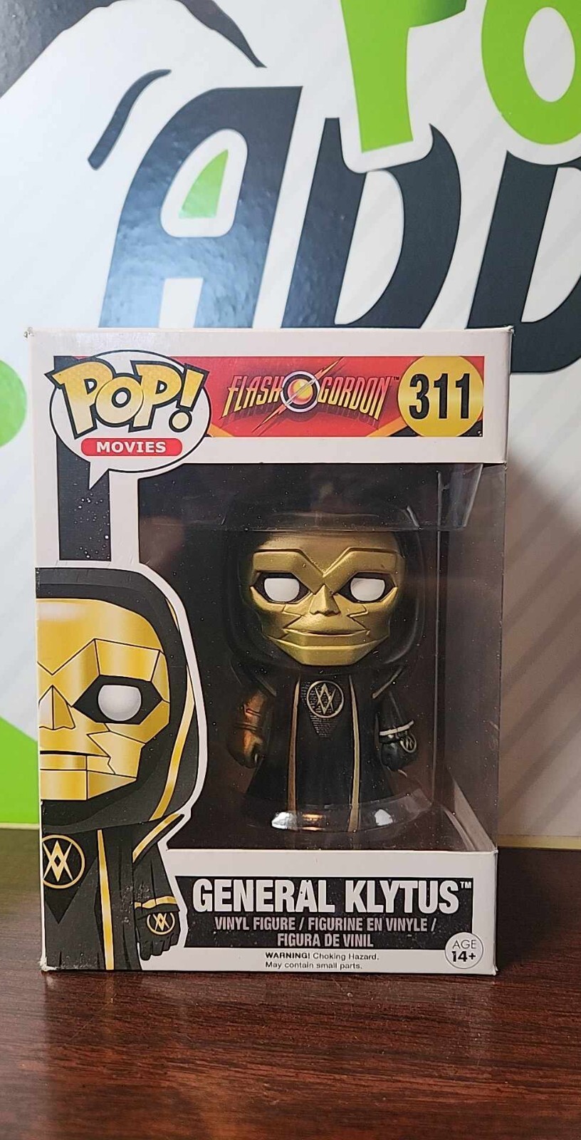 Funko Pop 'Movies' General Klytus Vinyl Figure #311 Damage Box See Picture