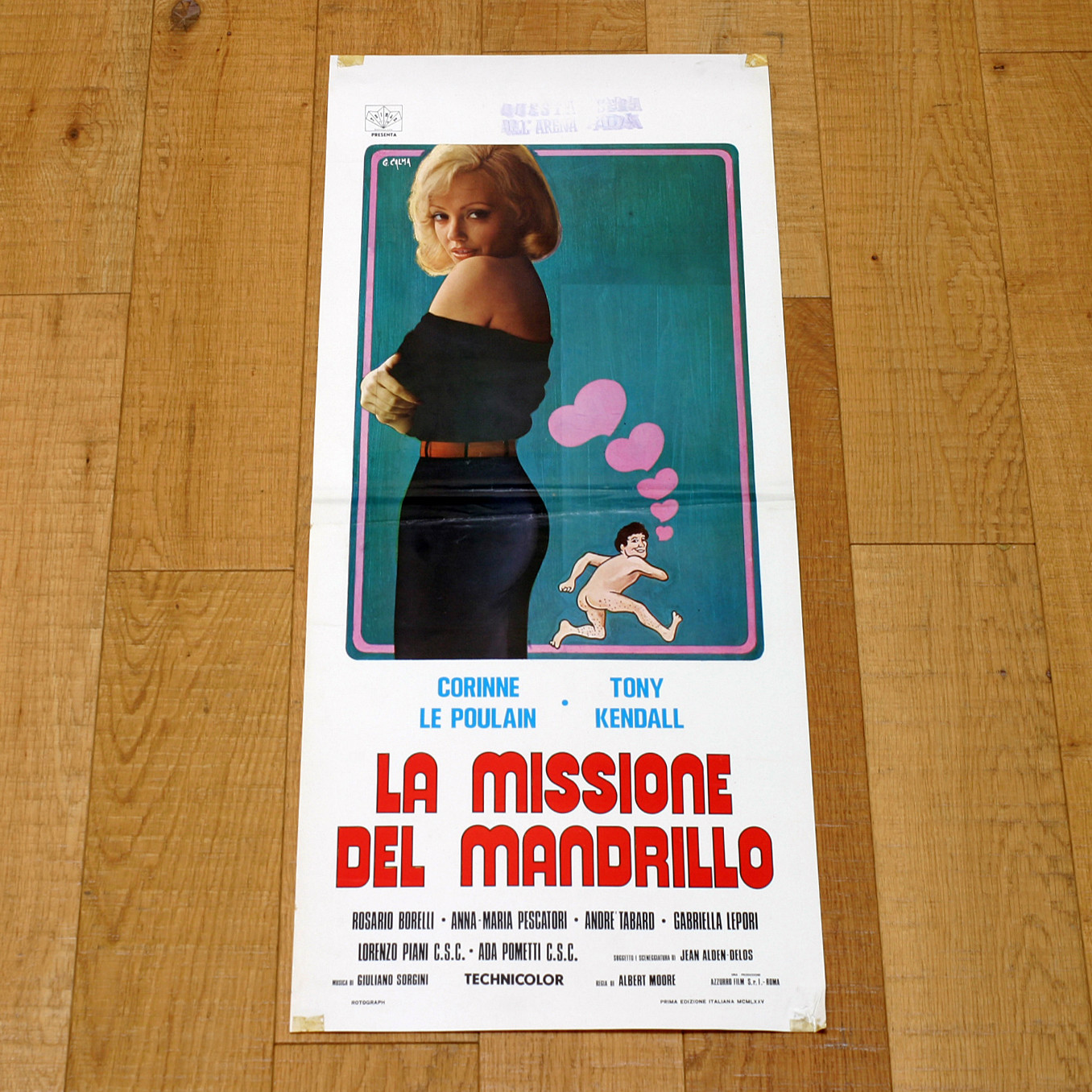 Locandina di La missione del mandrillo (1975)