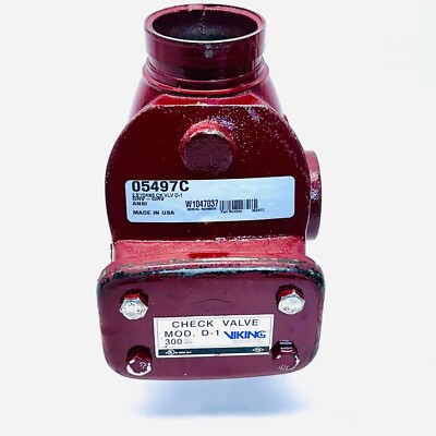 VIKING 05497C FIRE SPRINKLER SWING CHECK VALVE 2½