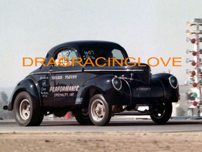 ''Tavares & Plount'' Jim Picco 1940 Willys AA/Gasser 1970s Drag Racing PHOTO! #(3)