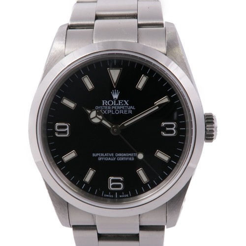 ROLEX ExplorerⅠ 114270 Automatic Watch Stainless Steel Black - Picture 2 of 16