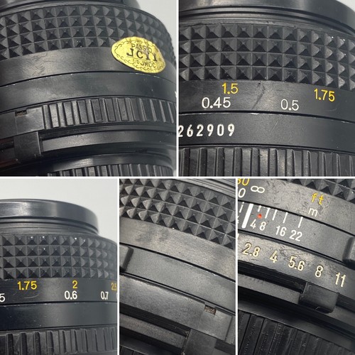 Minolta MD 50mm f1.7 prime lens; *CLA'd*; w/ caps and filter; Excellent - Picture 8 of 9