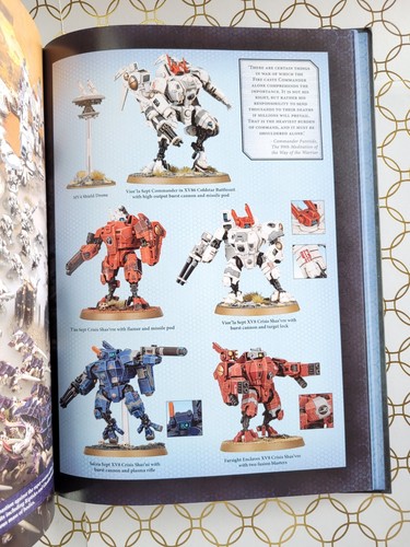 Warhammer 40K Codex T'Au Empire Hardcover 2018 8th Edition - Like New - Picture 9 of 14