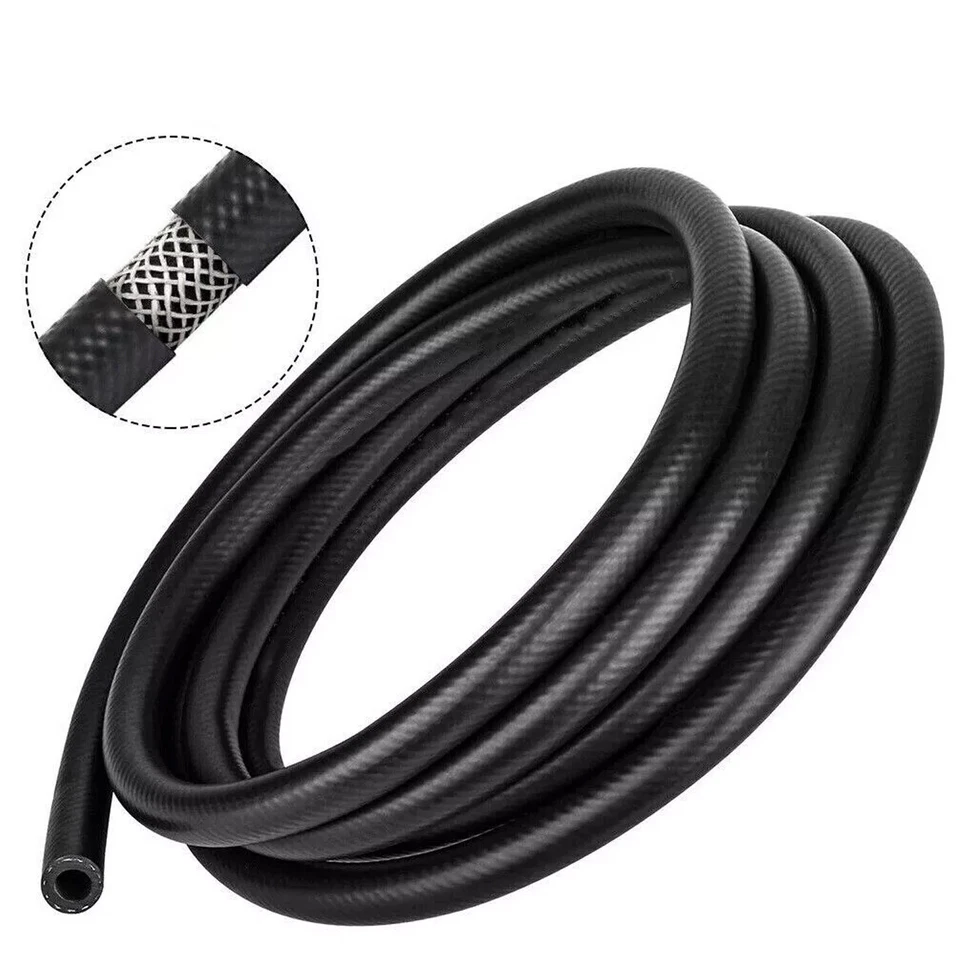 10FT 5/8in Fuel Hose Line Push Lock NBR Rubber SAE 30R7 150PSI - Image 2 of 4