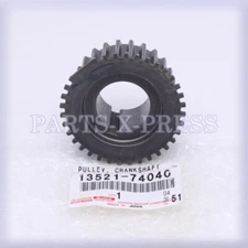 OEM GENUINE NEW TOYOTA MR2 CAMRY RAV4 CELICA CRANKSHAFT TIMING PULLEY 1352174040