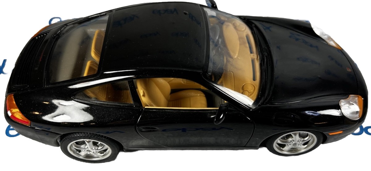 Burago Porsche 911 Carrera 1997 Gold Edition 1 18 Scale for sale