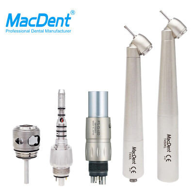 MacDent Titanium Dental Surgical LED High Speed Handpiece Fit NSK/KAVO Coupler