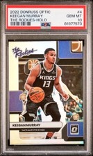 2022 Donruss Optic KEEGAN MURRAY The Rookies Holo PSA 10