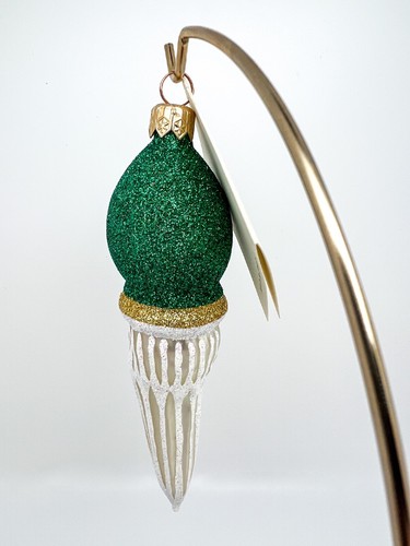 1998 Patricia Breen Mini "Saint Petersburg Santa" Handmade Glass Ornament #9849 - Picture 4 of 7