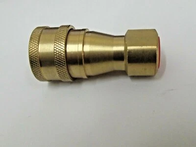 ISO SERIES B-1/4" BSP FEM ISO-B COUPLING BRASS B72N4,Fits Parker 60 Series
