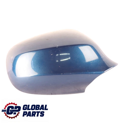 Wing Mirror Cover BMW E90 E91 LCI Right Cap O/S Casing Le Mans Blue - 381