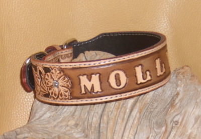 custom western dog collars