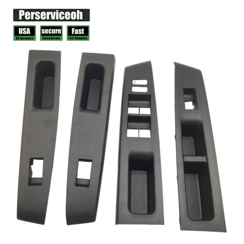 4Pcs For Toyota Vitz 2010-2014 11 12 RHD Front Rear Armrest Upper Panel RH & LH