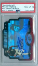 Frank Thomas 1996 SPX Bound For Glory  Autograph PSA DNA Gem Mint 10 Auto