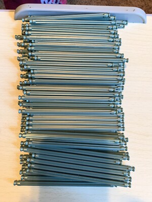 100 Knex Metallic Green Rods 5-1/8" Standard K'nex Parts - Foto 5