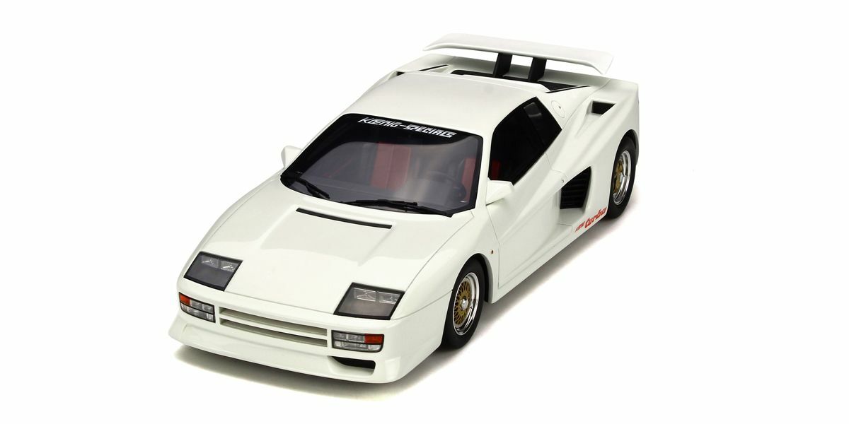 GT SPIRIT 1/18 scale car Koenig Testarossa Twin Turbo White GT SPIRIT 1/18 scale car Koenig Testarossa Twin Turbo White