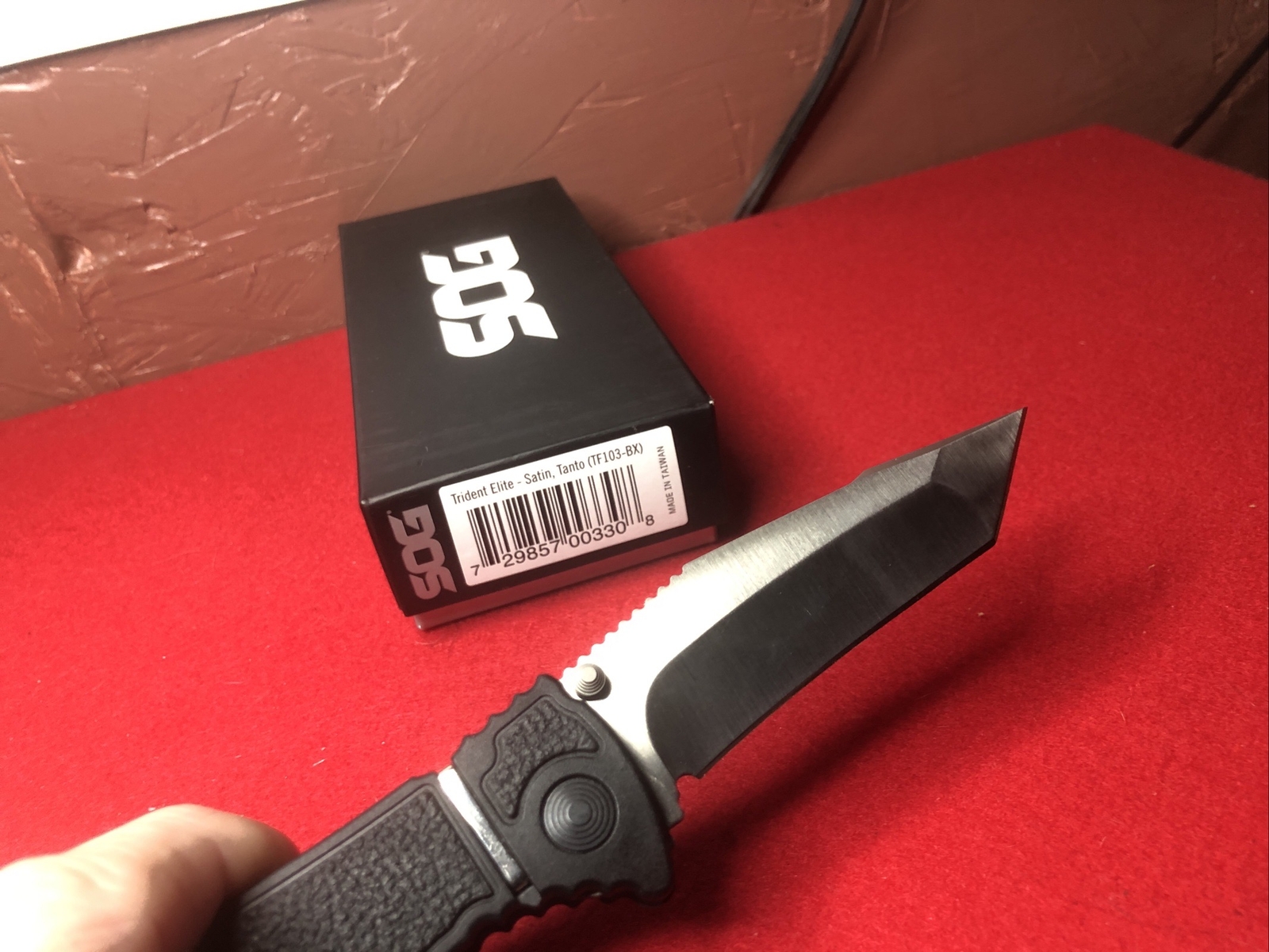 NOS SOG TRIDENT ELITE Satin TF103-BX Discontinued