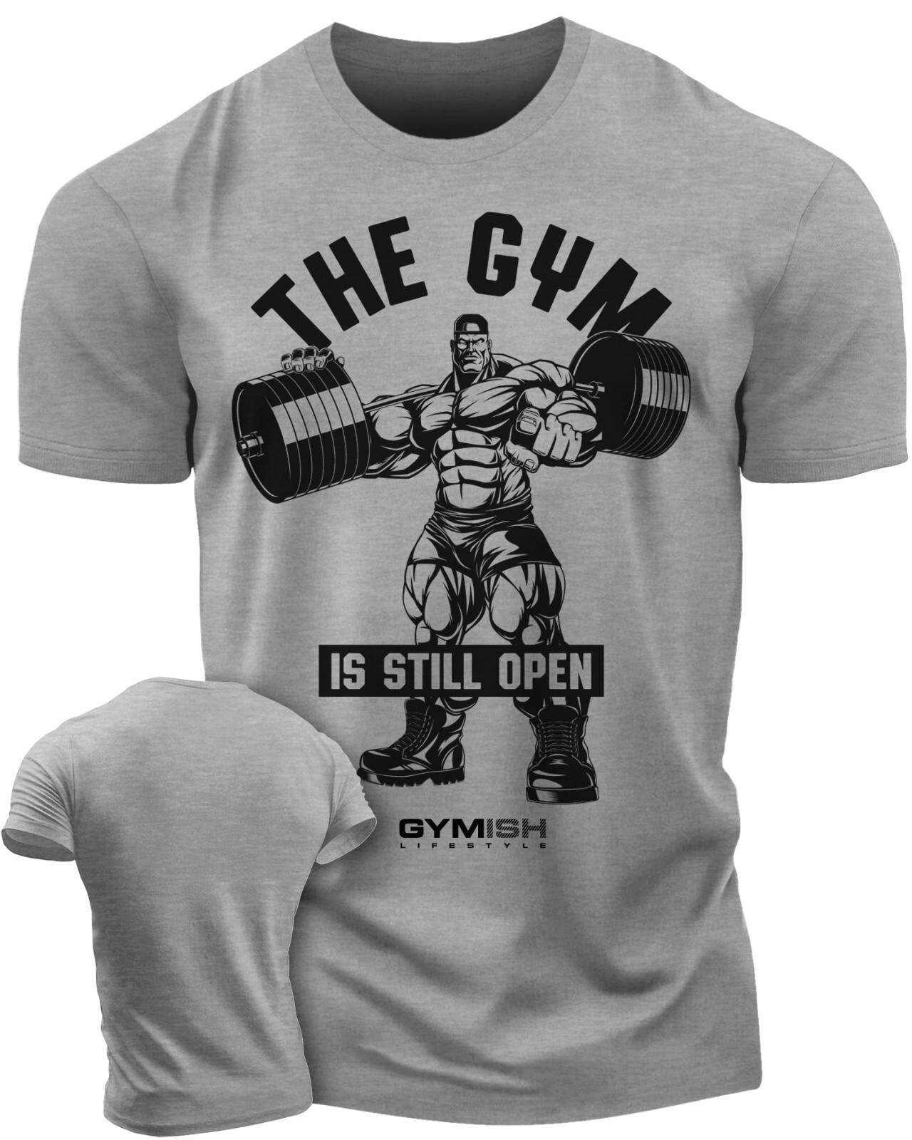 T-Shirt Heather Grey