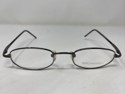 Mario Martinelli Ande Dark Gray 46-22-140 Full Rim Eyeglasses Frame II36