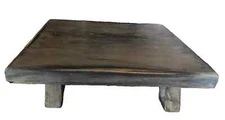 Primitive Country Rustic Farmhouse Repurposed Wood Small Stool or Shelf