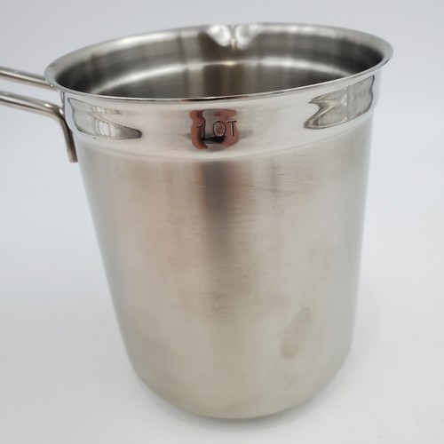 Acciaio Inox 1Qt. Casseruola Pourspout Gourmet Standard - Foto 3 di 8