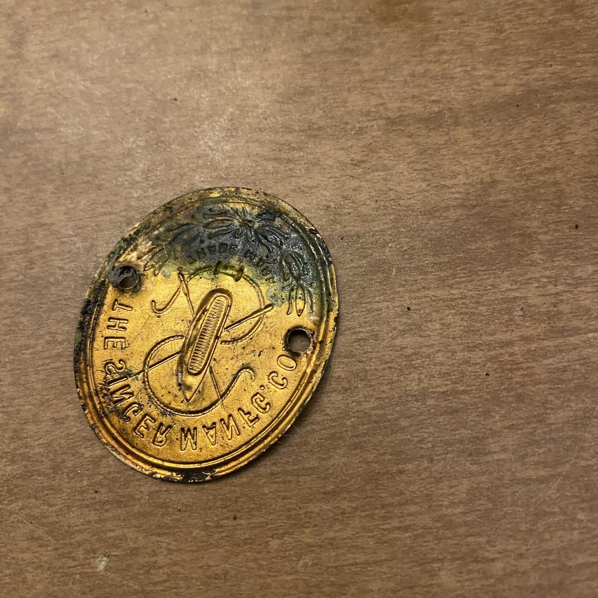 Singer Model 127 Sewing Machine Replacement OEM Part Emblem Badge