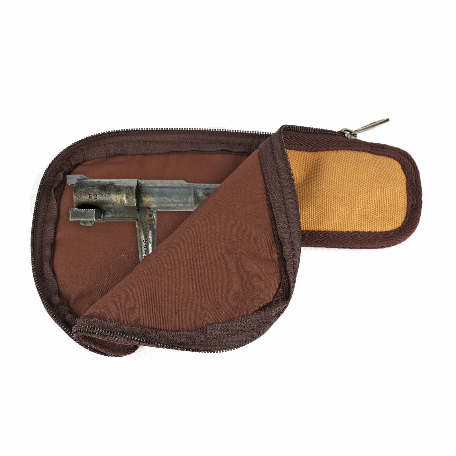Tourbon Hunting Rifle Bolt Bag Gun Bolt Storage Protector Belt Zip