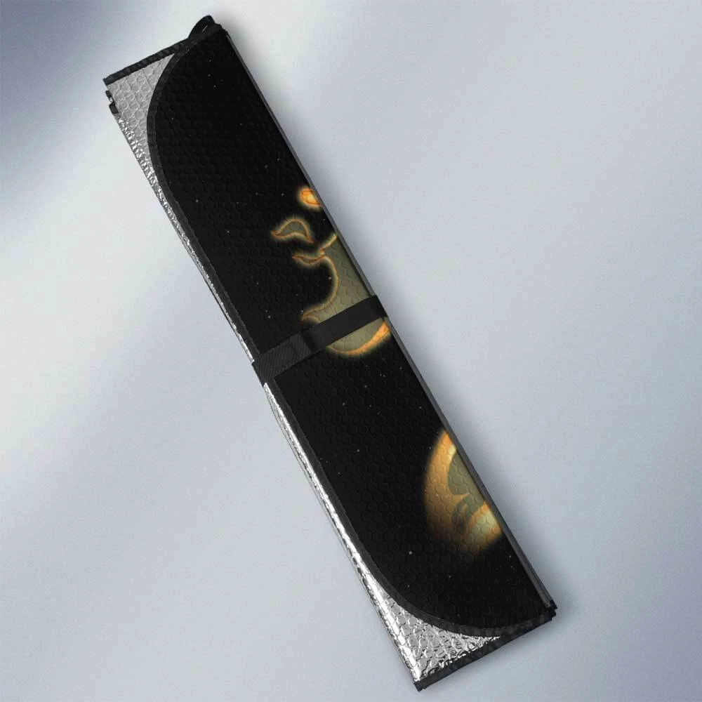 Goku Luffy ver 2 Car Sunshade Custom Anime Car Accessories